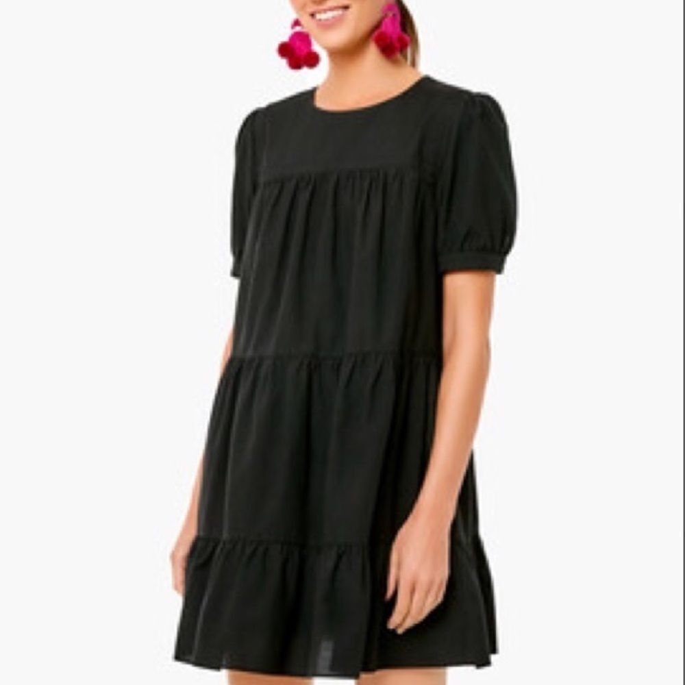 Tuckernuck Pomander Place Black Quinn Dress XS